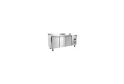 Kühltisch 3T Positiv Polar auf Räder+Aukantung - 1795x700xH950mm